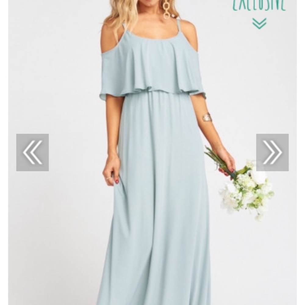 Show Me Your Mumu Caitlin Bridesmaid S Silver Sage